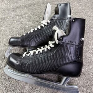 Vintage SHERBROOKE Ice Hockey Skates Staff Approved Mens Size 11 W/Box